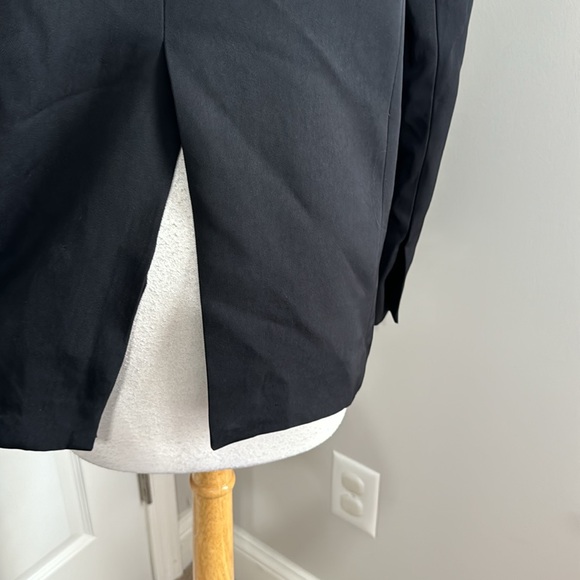 Zara Studio long sleeve black open blazer, size M - Picture 5 of 12